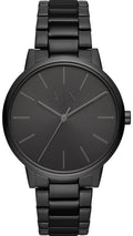 Armani Exchange Cayde AX2701 Men's Analog Watch – Black Dial with Black Stainless Steel Strap