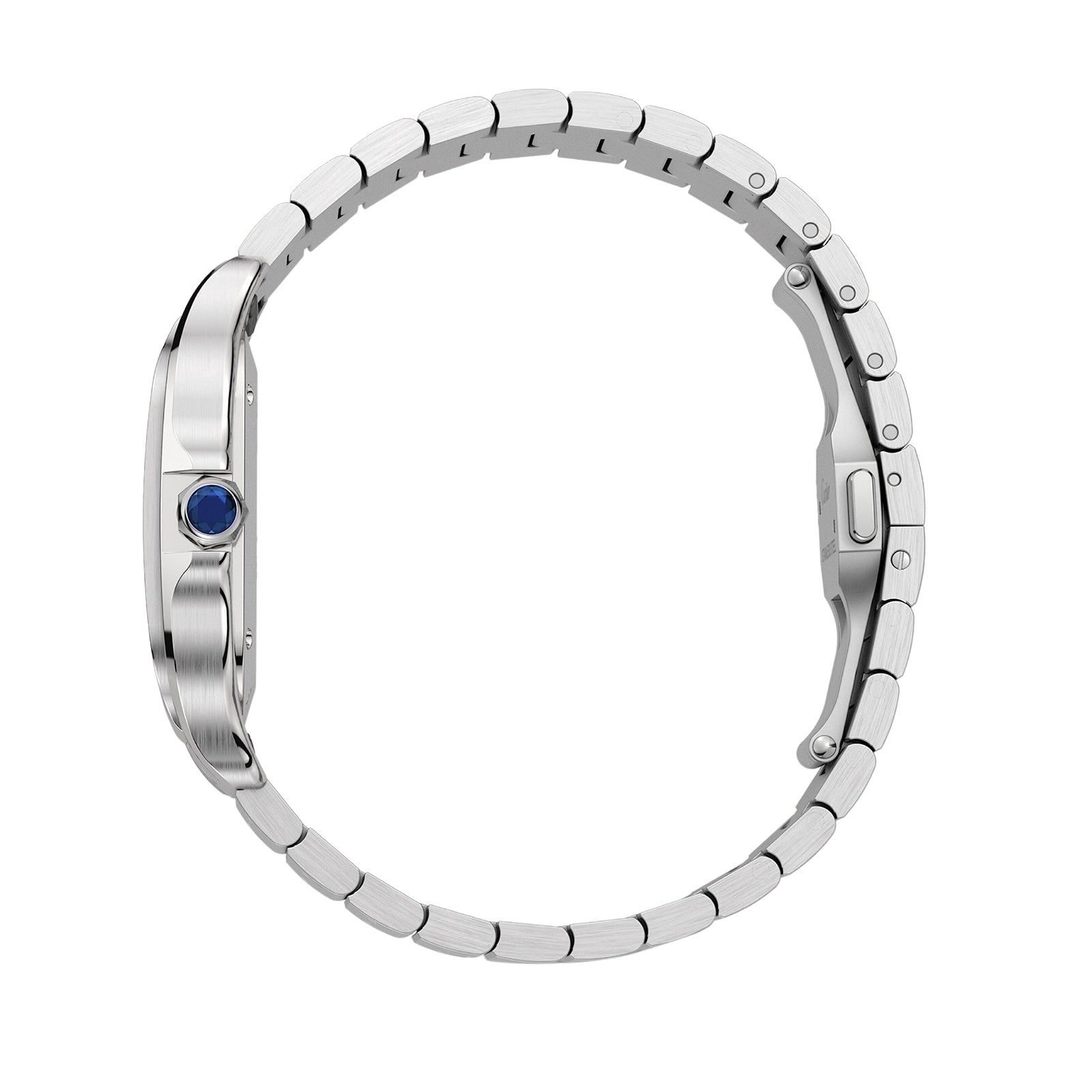 Santos de Cartier Medium Model | 35mm, Steel, Green Dial
