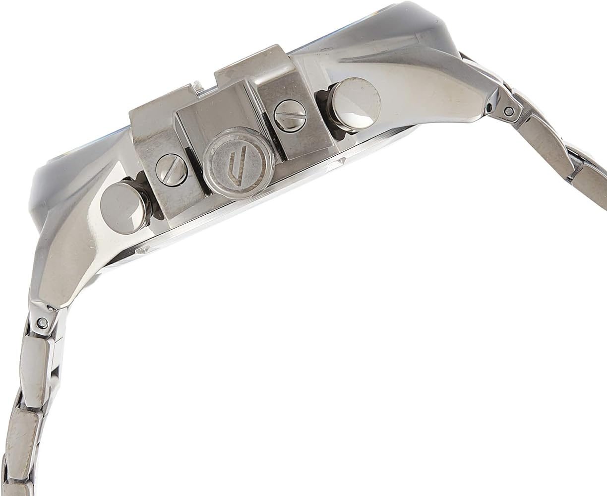 Diesel DZ4479 Mega Chief Chronograph Men's Watch – Grey Dial & Black Stainless Steel Strap