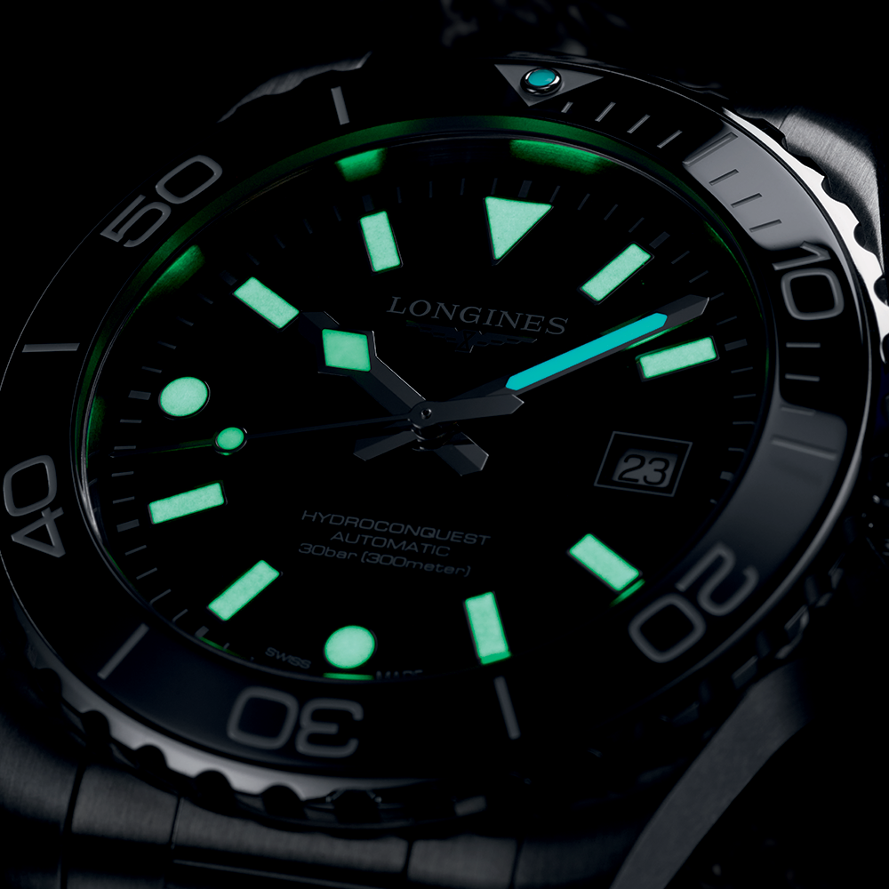 longines HydroConquest 42mm - Blue on Bracelet