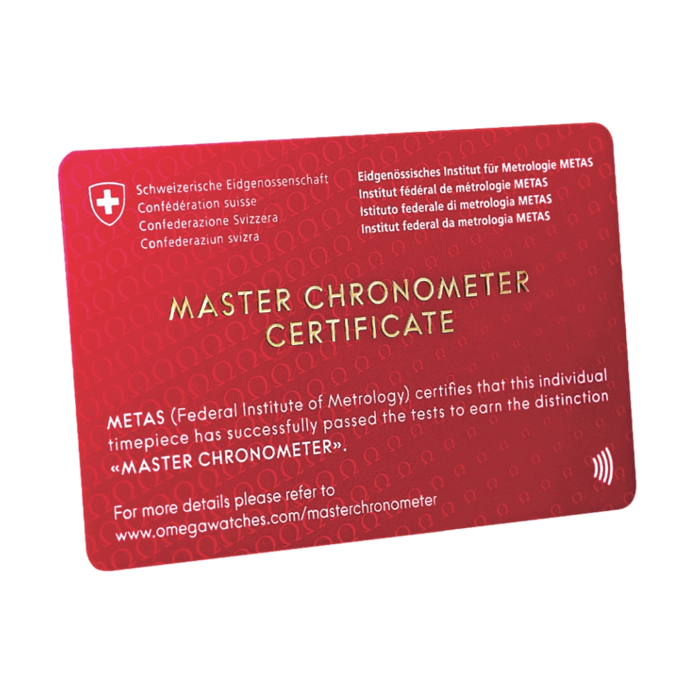 OMEGA Constellation 41mm - White on Leather Strap