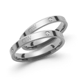 2x Classic Lumine Ring Silver